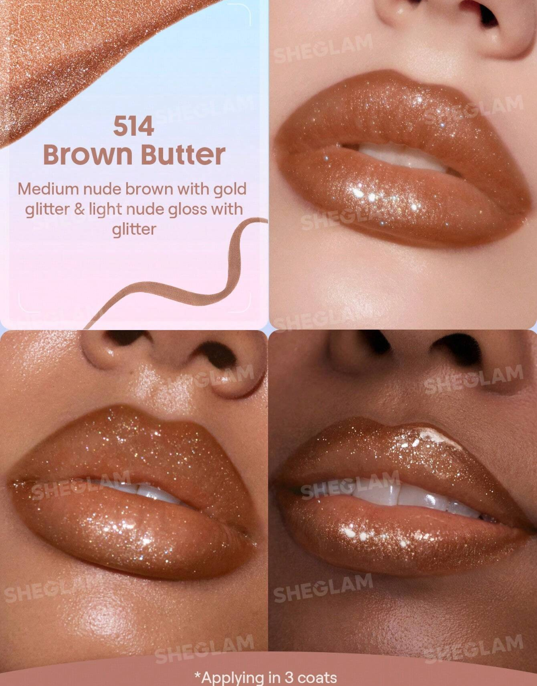 SHEGLAM Line To Shine Peel-Off Lip Stain & Gloss Duo
