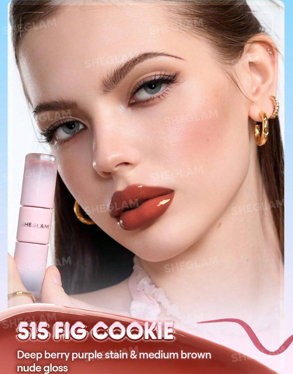 SHEGLAM Line To Shine Peel-Off Lip Stain & Gloss Duo