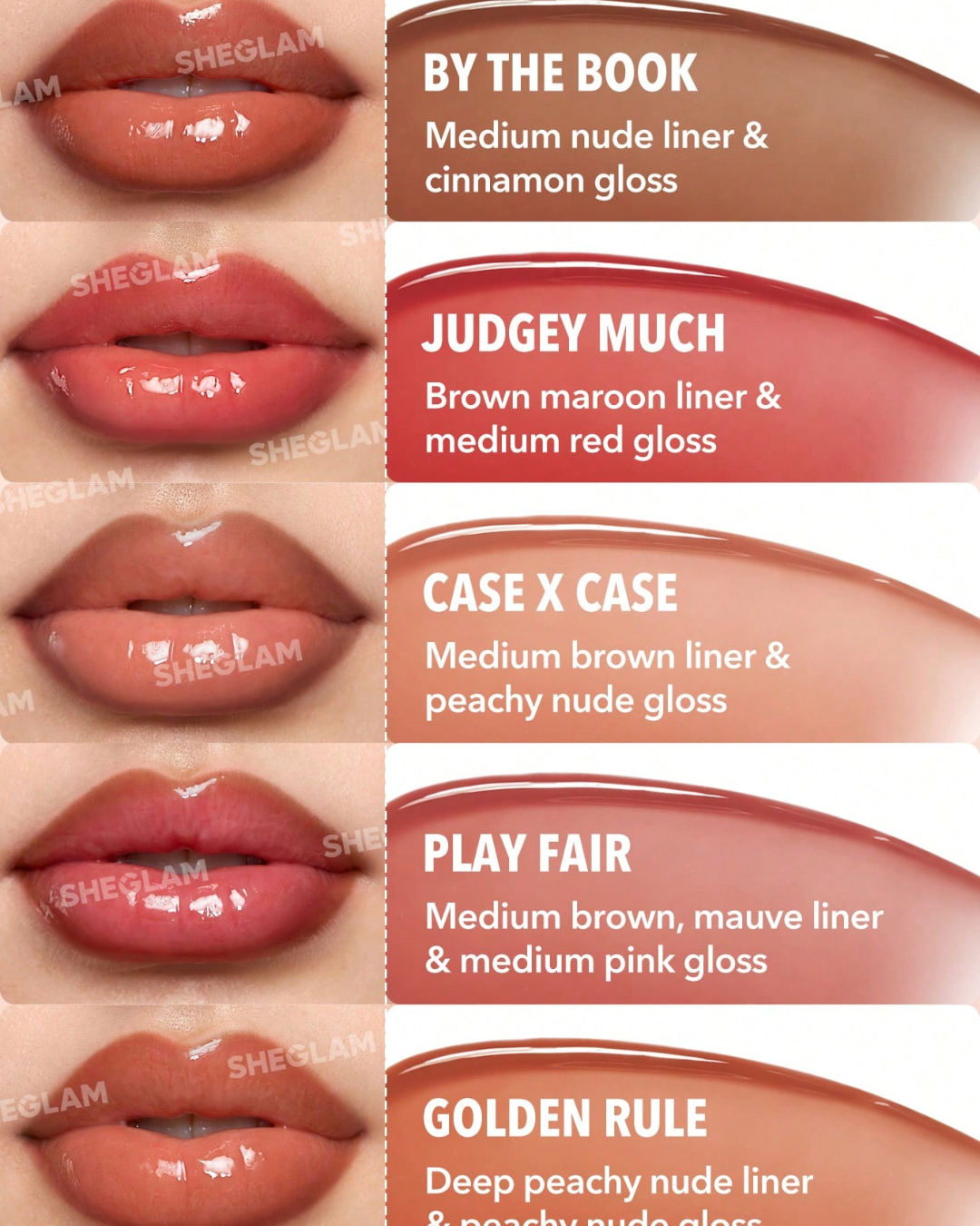 SHEGLAM Lip Rules Liner & Gloss Pen