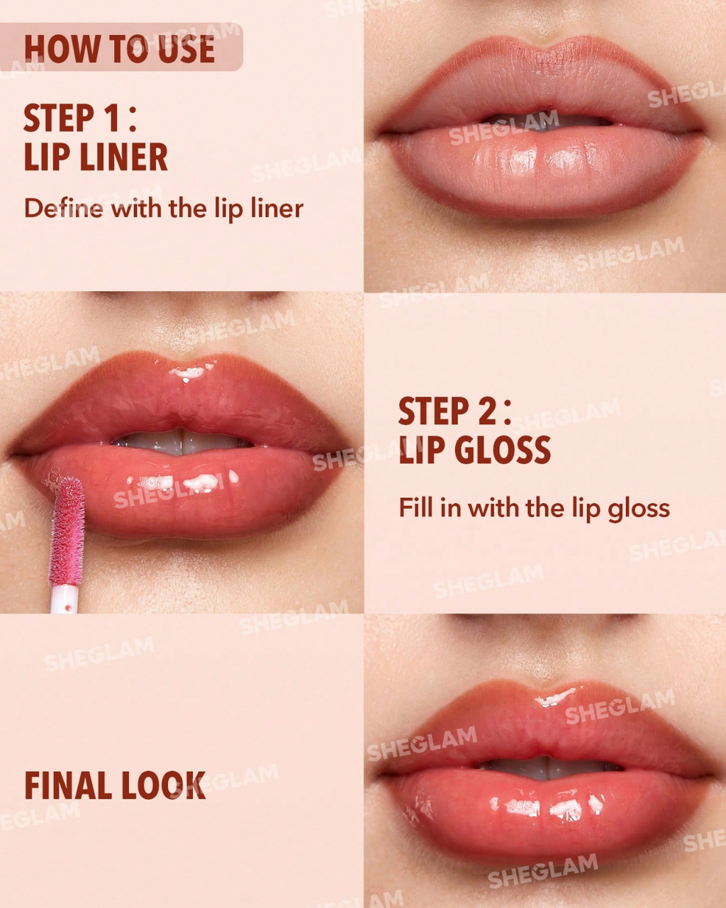 SHEGLAM Lip Rules Liner & Gloss Pen