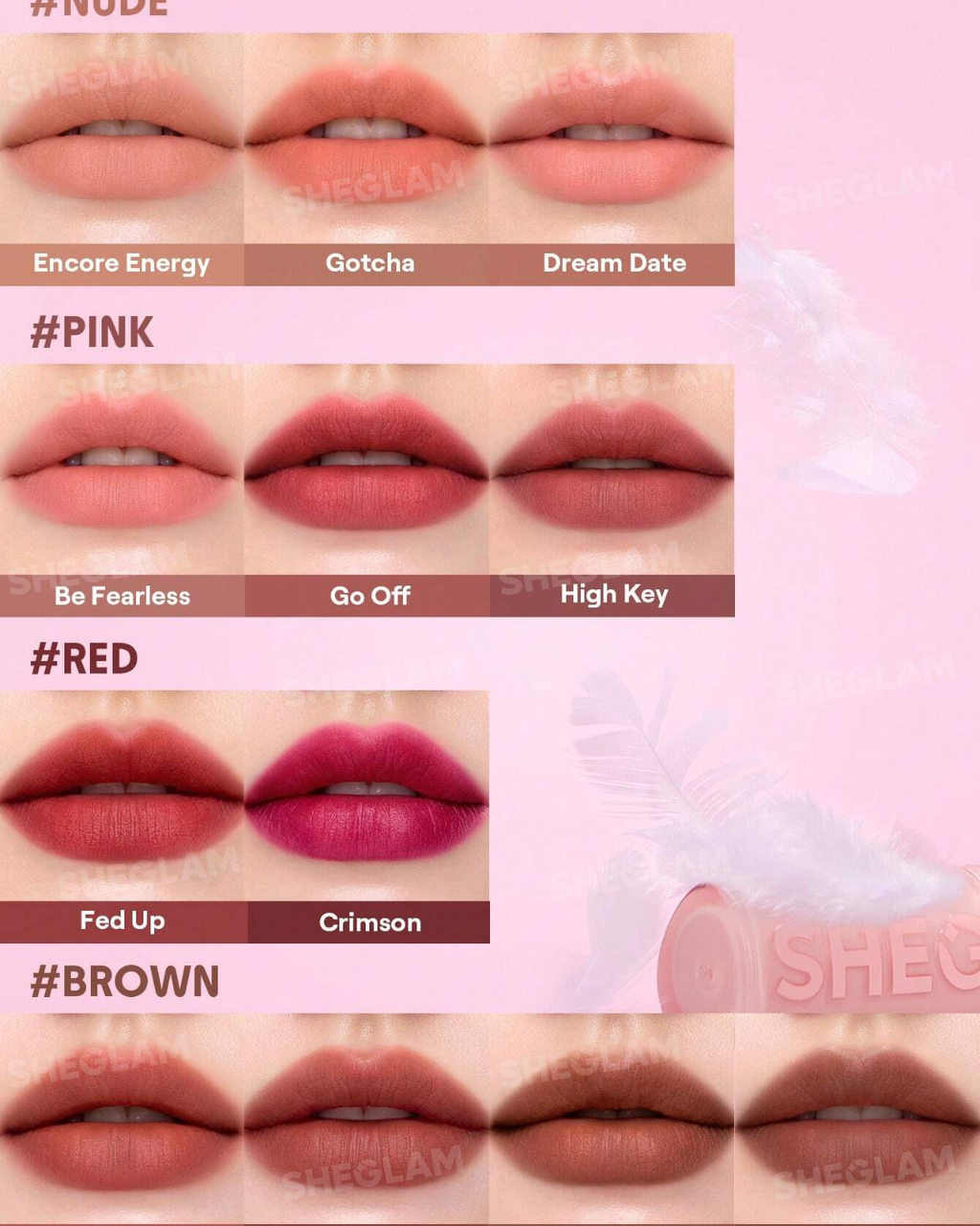 SHEGLAM Lip Veil Cushion Lightweight Lipstick