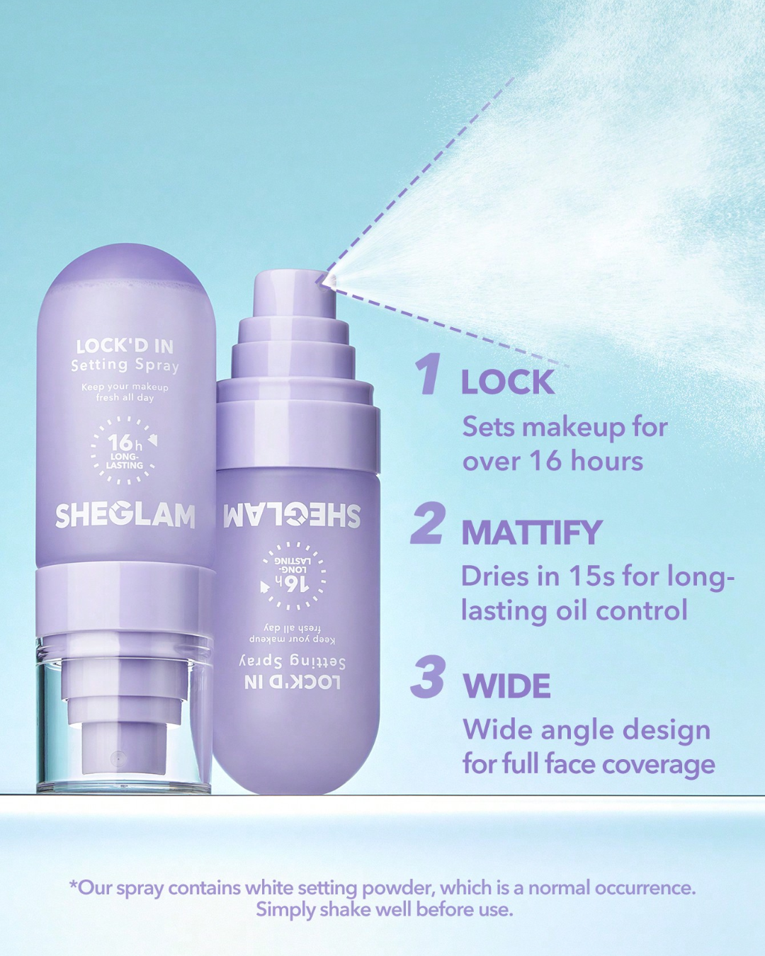 SHEGLAM Lock'd In Setting Spray