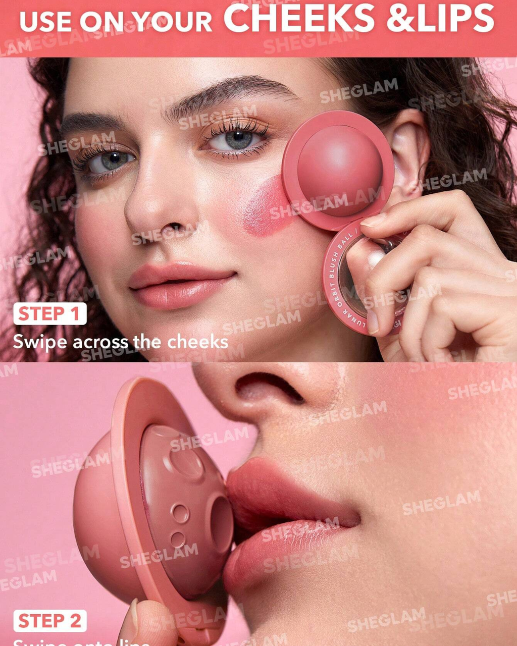 SHEGLAM Lunar Orbit Blush Ball