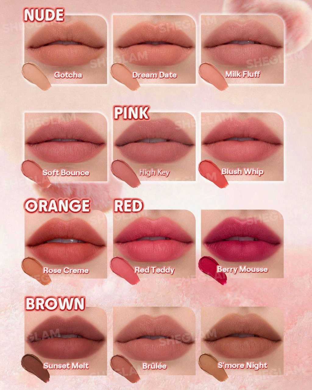 SHEGLAM Marshmallow Puff Lip Blur Pen