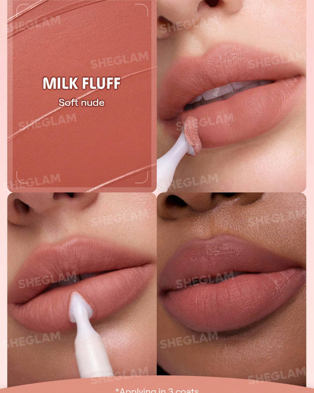 SHEGLAM Marshmallow Puff Lip Blur Pen