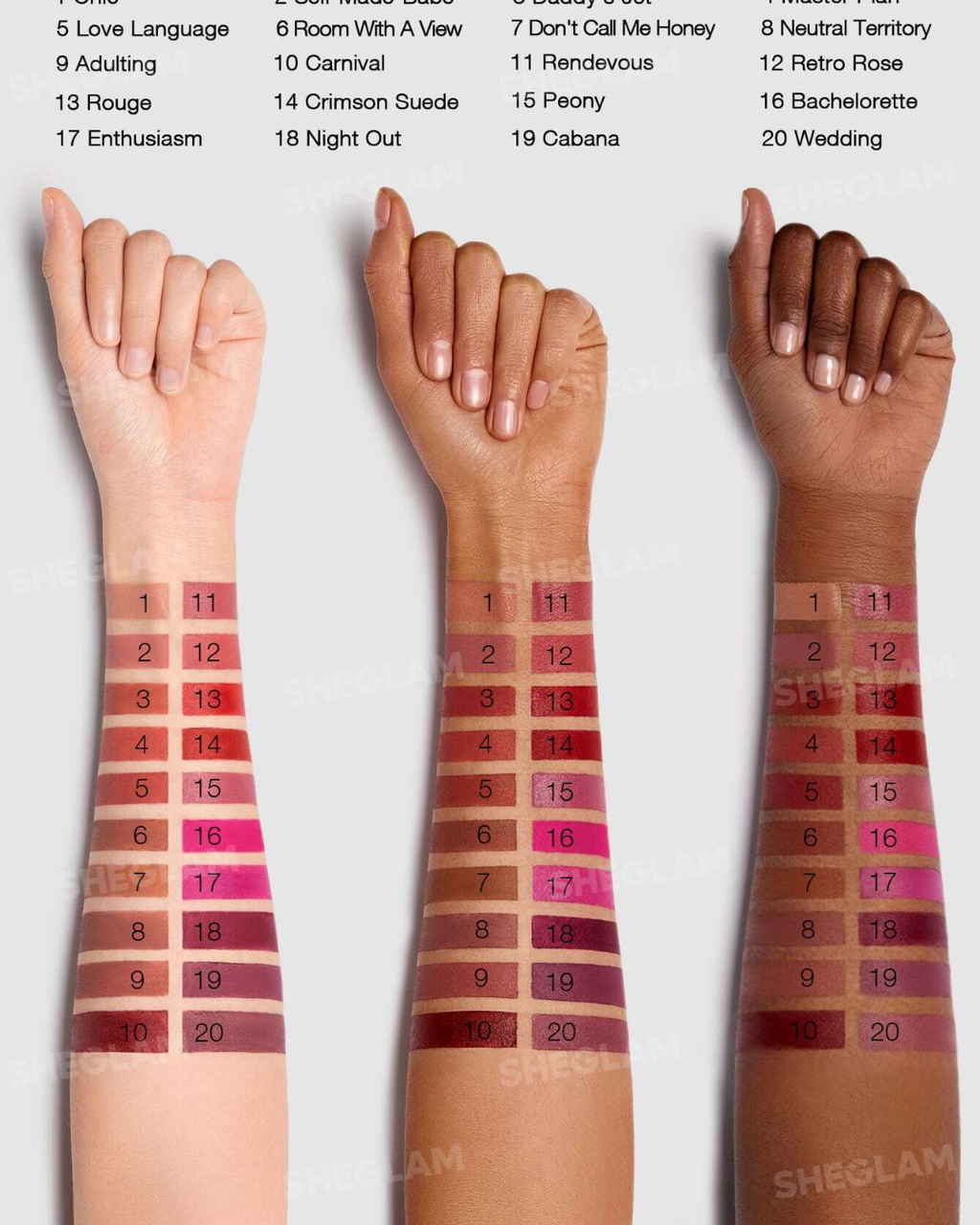 SHEGLAM Matte Allure Lipstick