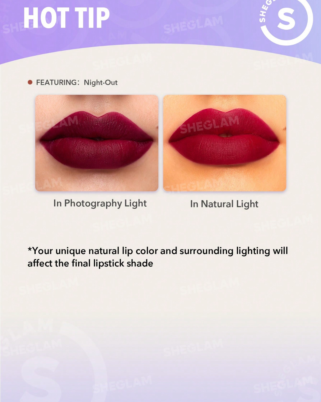 SHEGLAM Matte Allure Lipstick