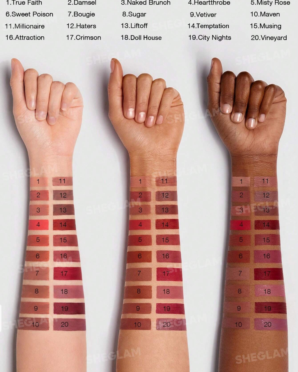 SHEGLAM  Matte Allure Liquid Lipstick