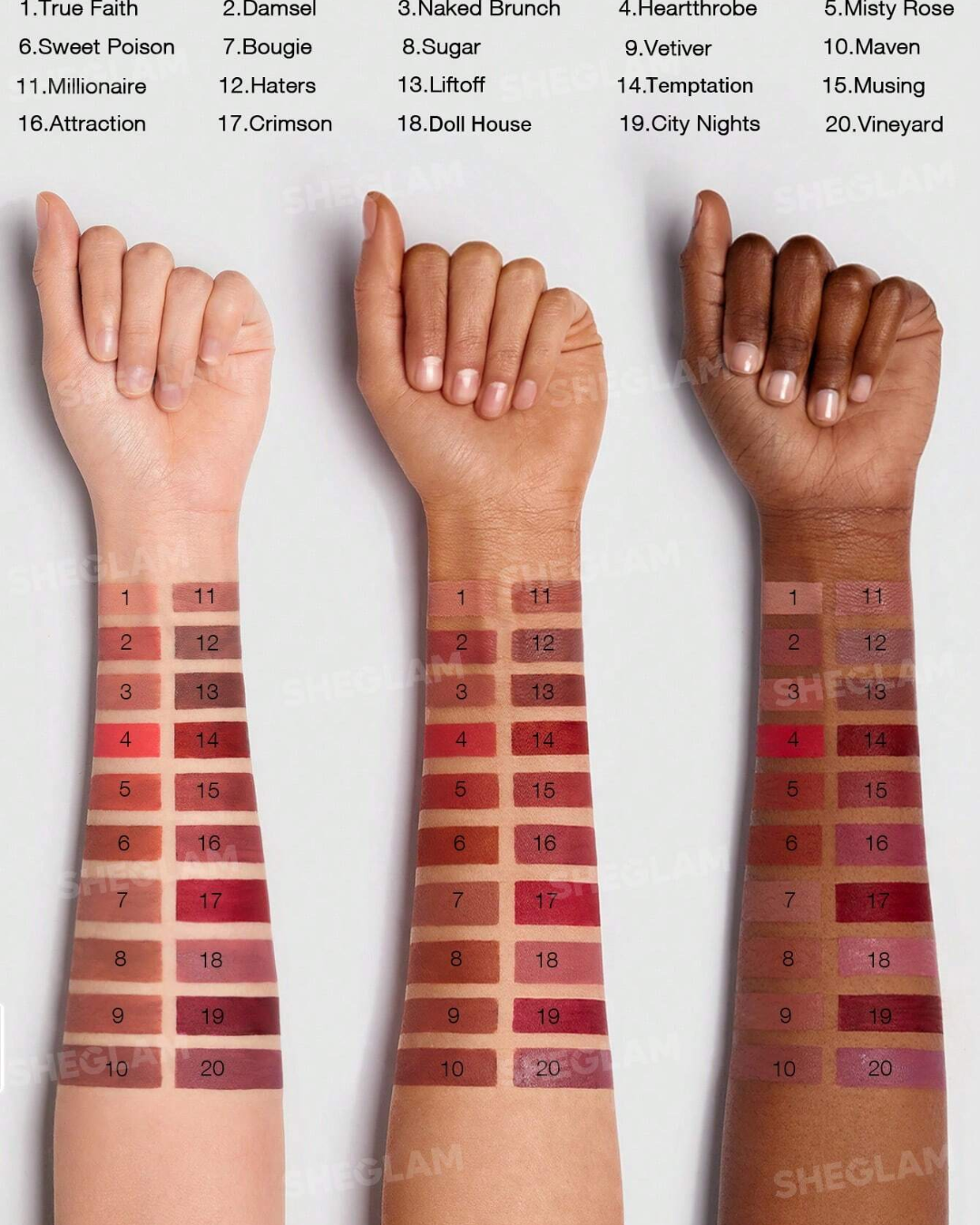 SHEGLAM  Matte Allure Liquid Lipstick