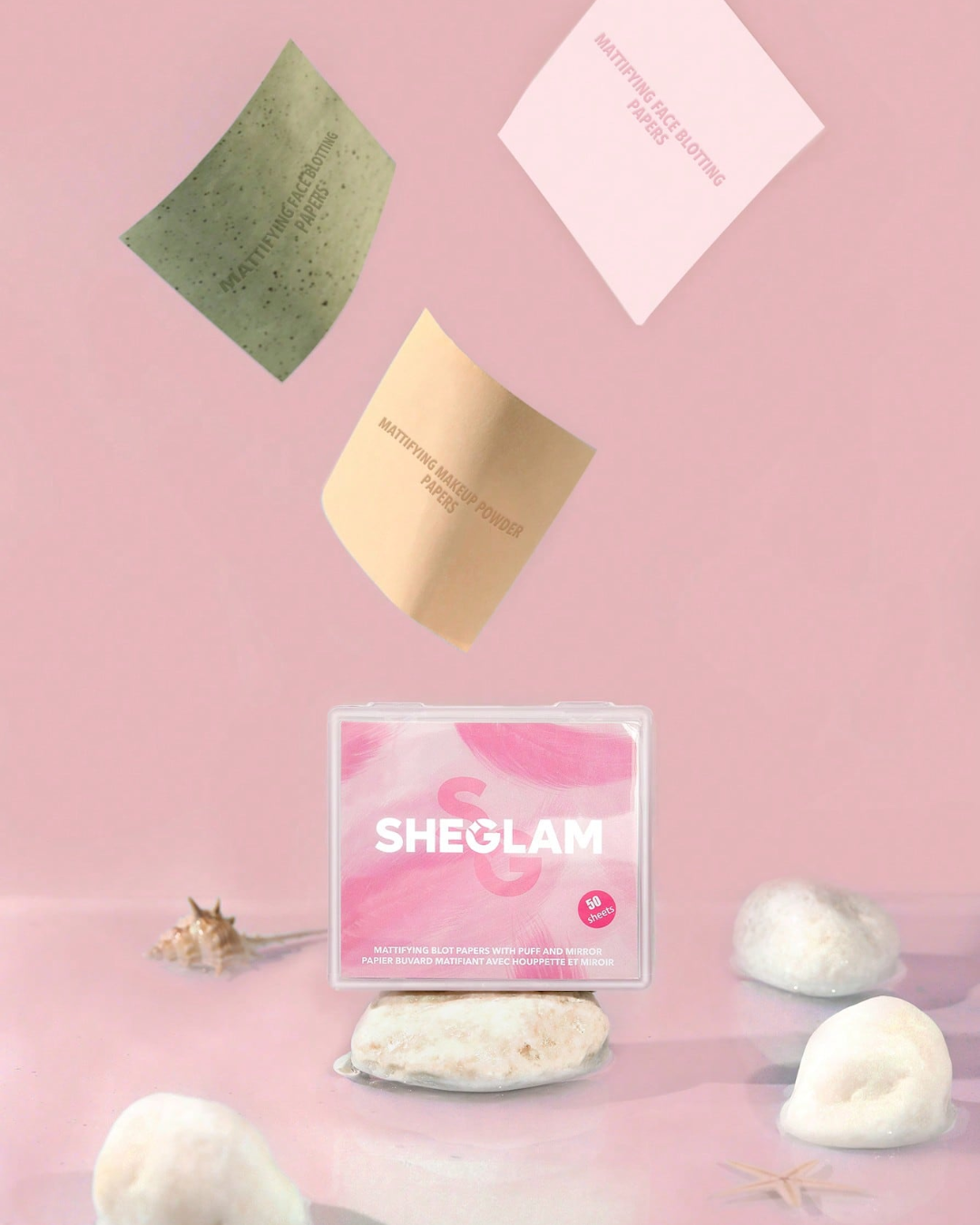 SHEGLAM Mattifying Face Blotting Papers