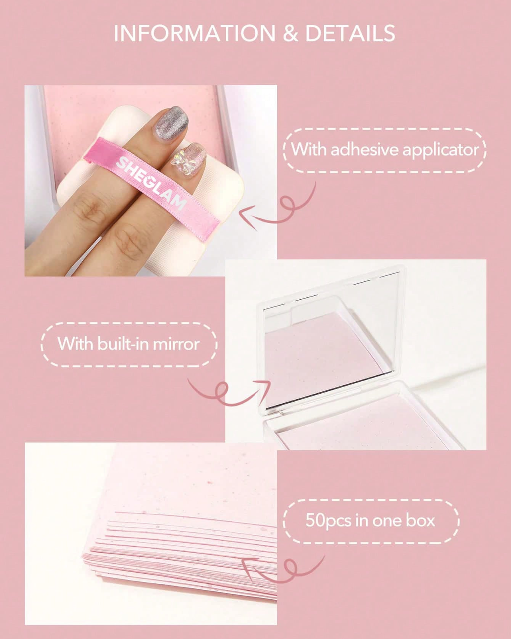 SHEGLAM Mattifying Face Blotting Papers
