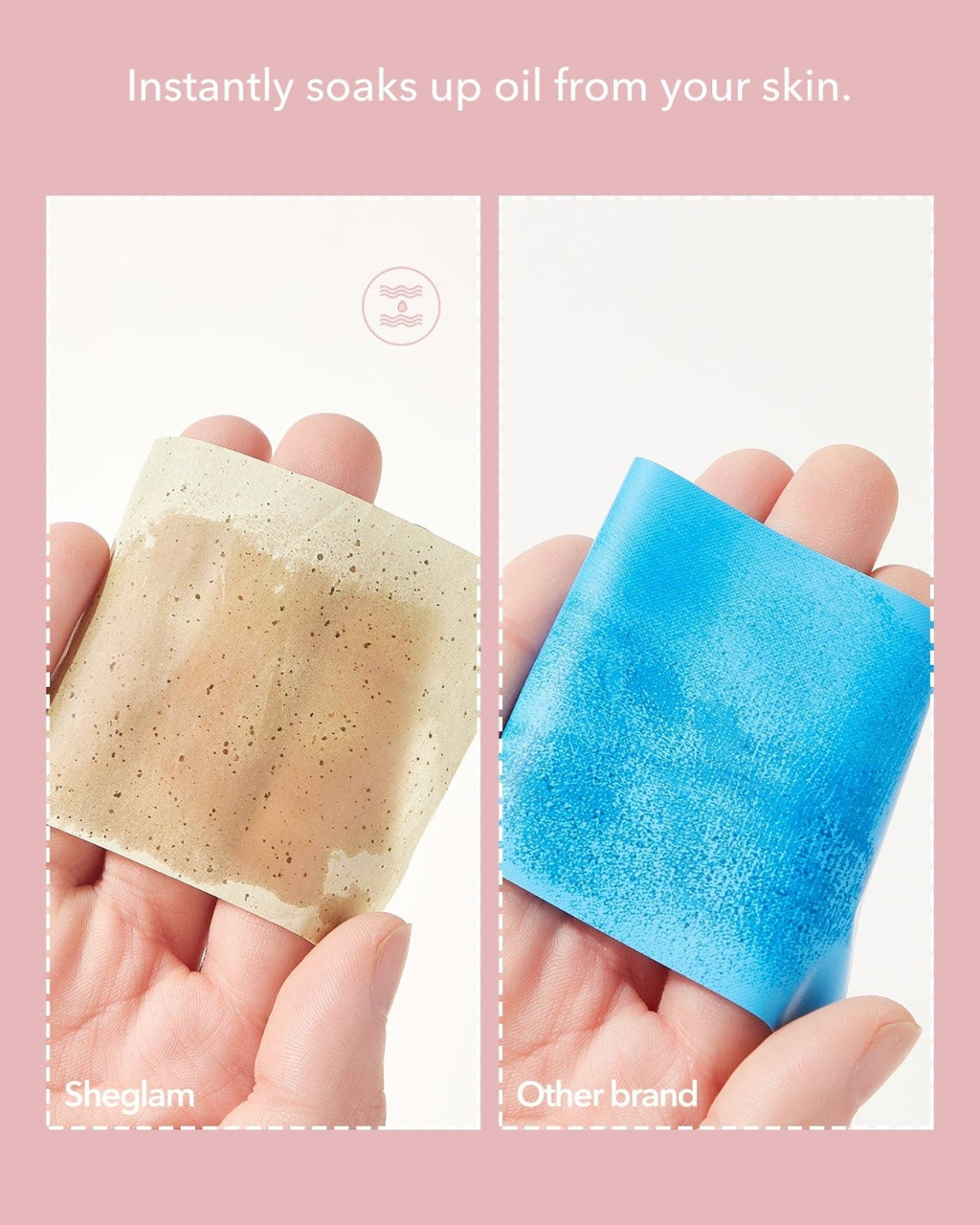 SHEGLAM Mattifying Face Blotting Papers