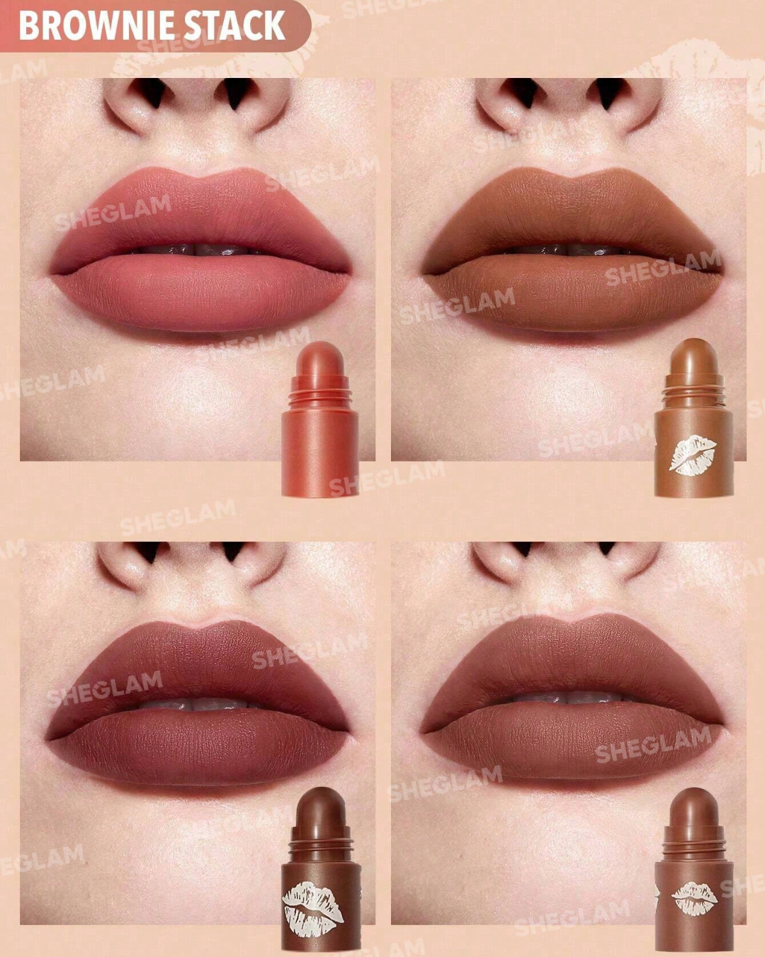 SHEGLAM Mega Lip Stacks