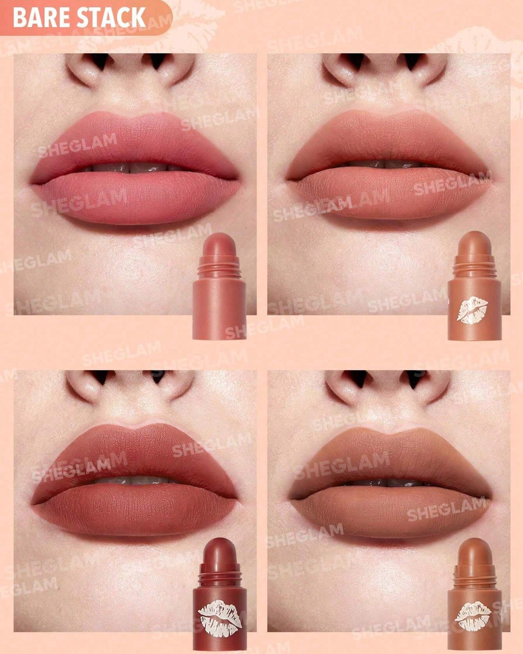 SHEGLAM Mega Lip Stacks