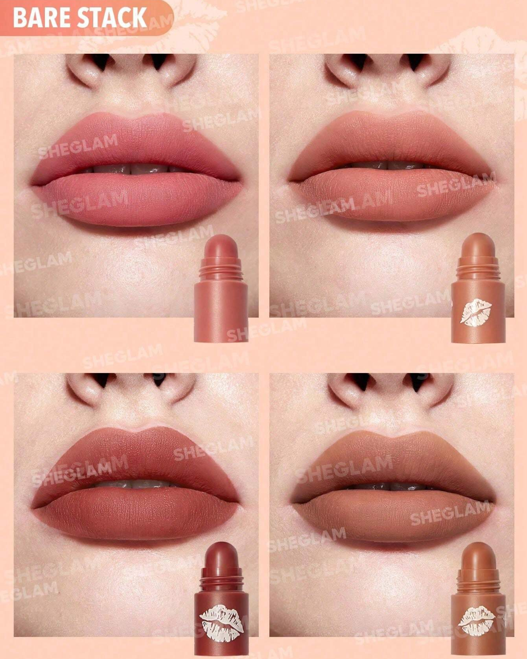 SHEGLAM Mega Lip Stacks