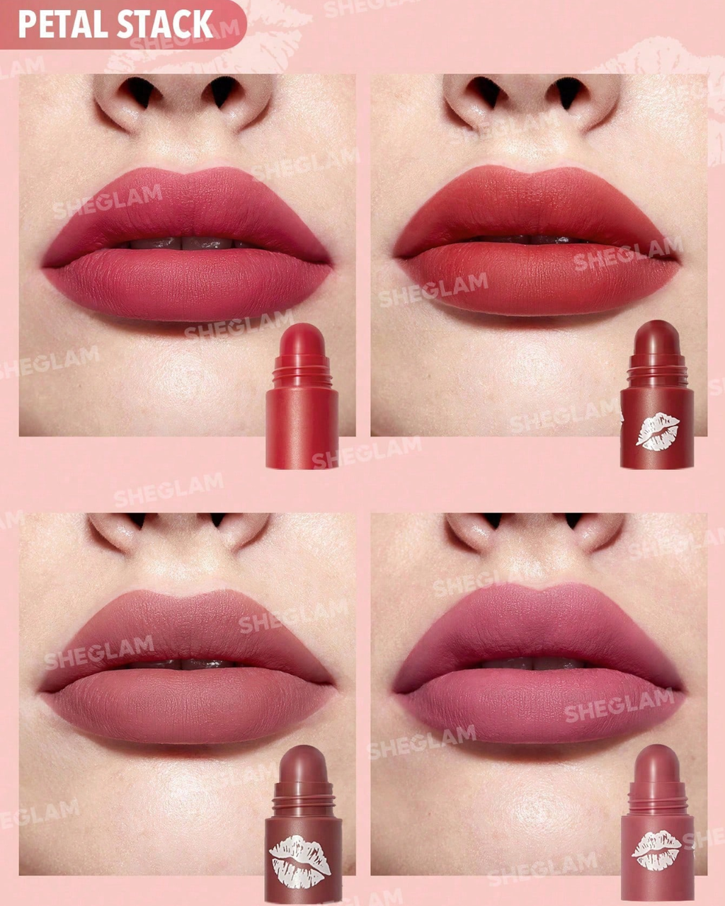 SHEGLAM Mega Lip Stacks