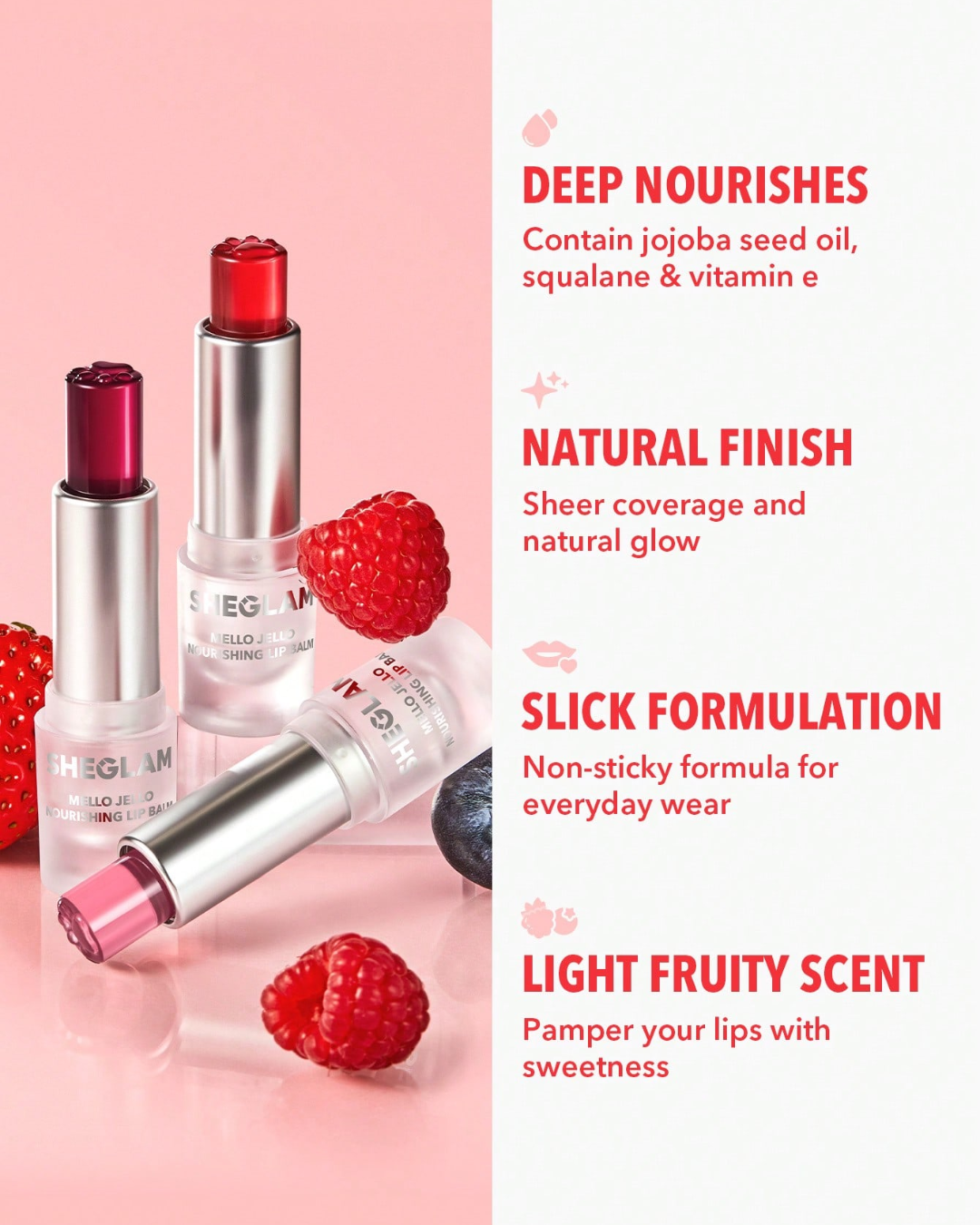 SHEGLAM Mello Jello Nourishing Lip Balm