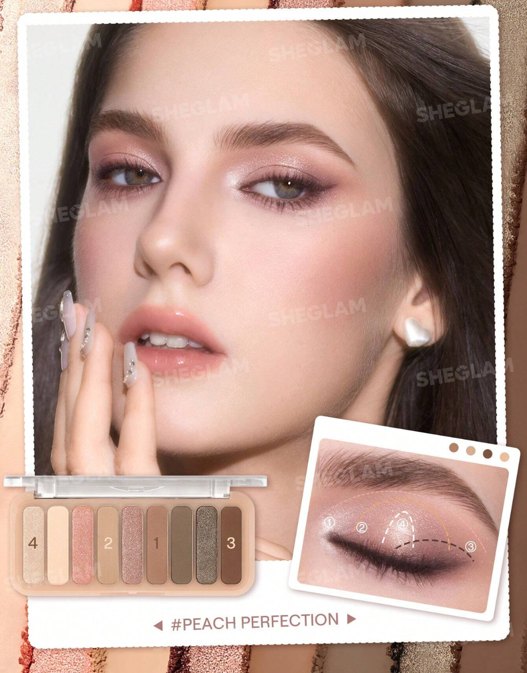 SHEGLAM Peach Perfection Palette
