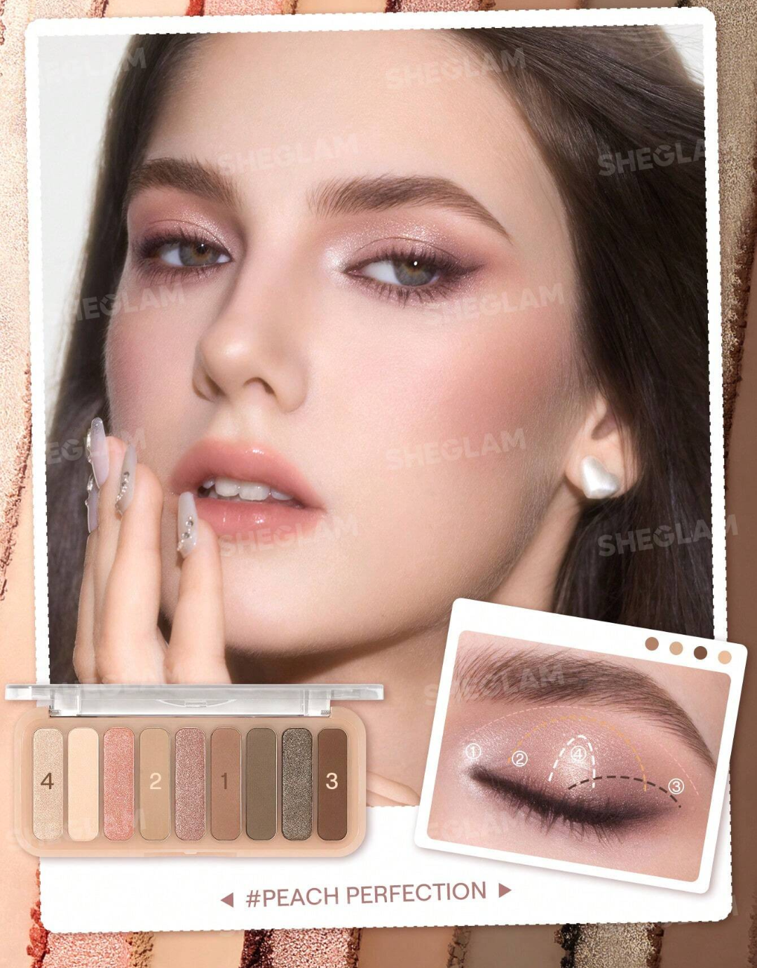 SHEGLAM Peach Perfection Palette