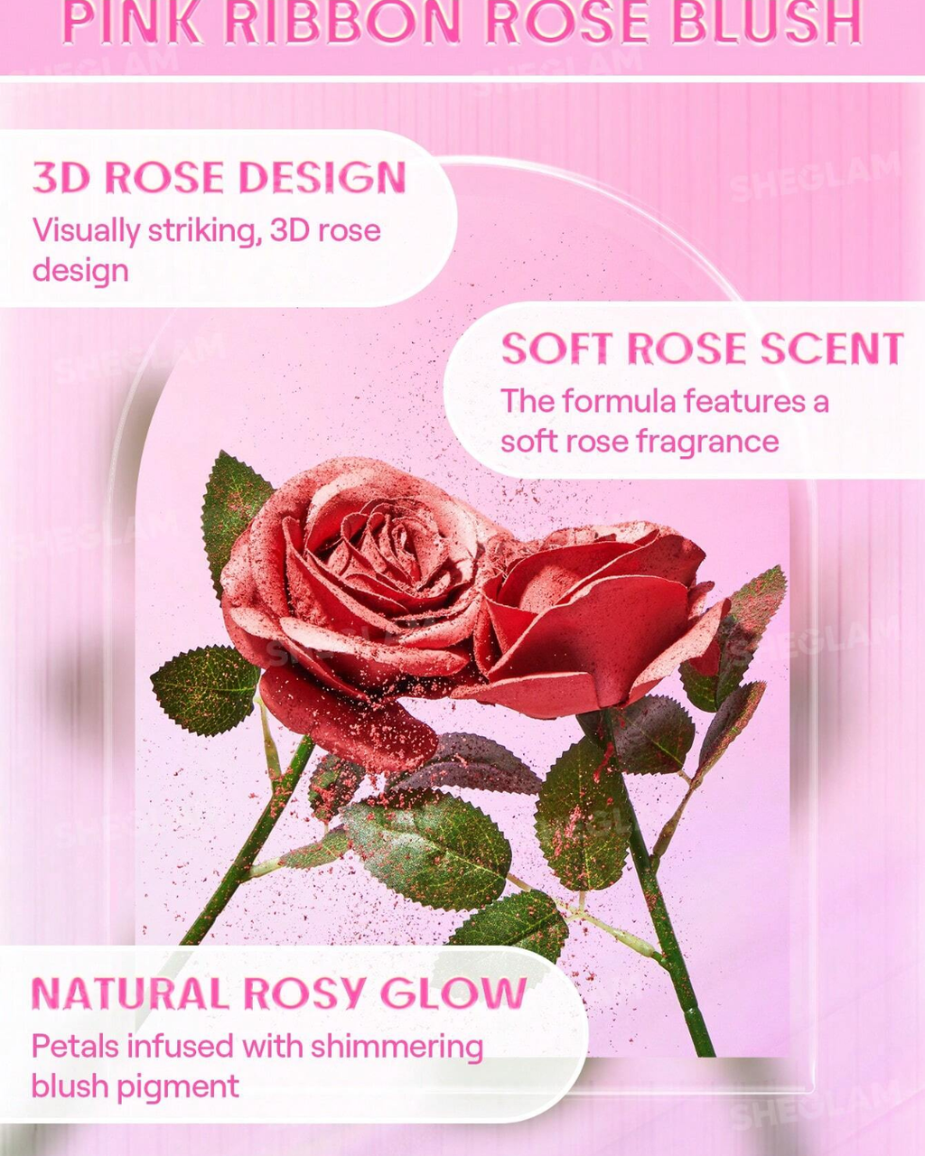 SHEGLAM Pink Ribbon Rose Blush