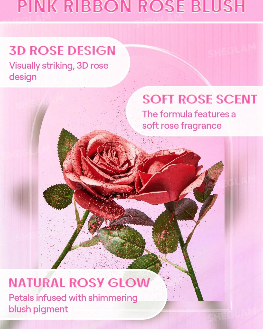 SHEGLAM Pink Ribbon Rose Blush