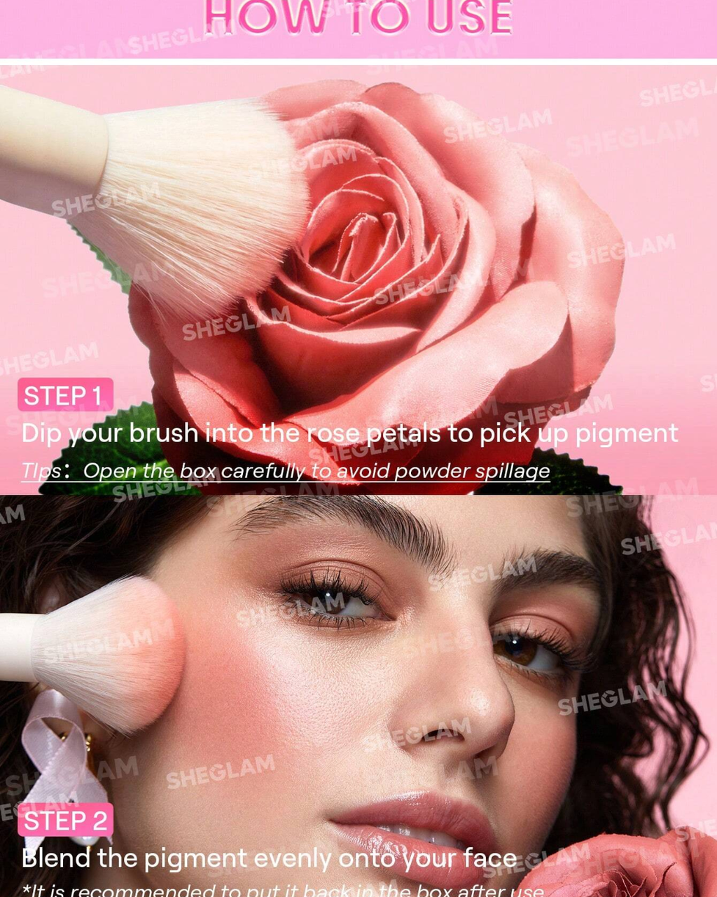 SHEGLAM Pink Ribbon Rose Blush