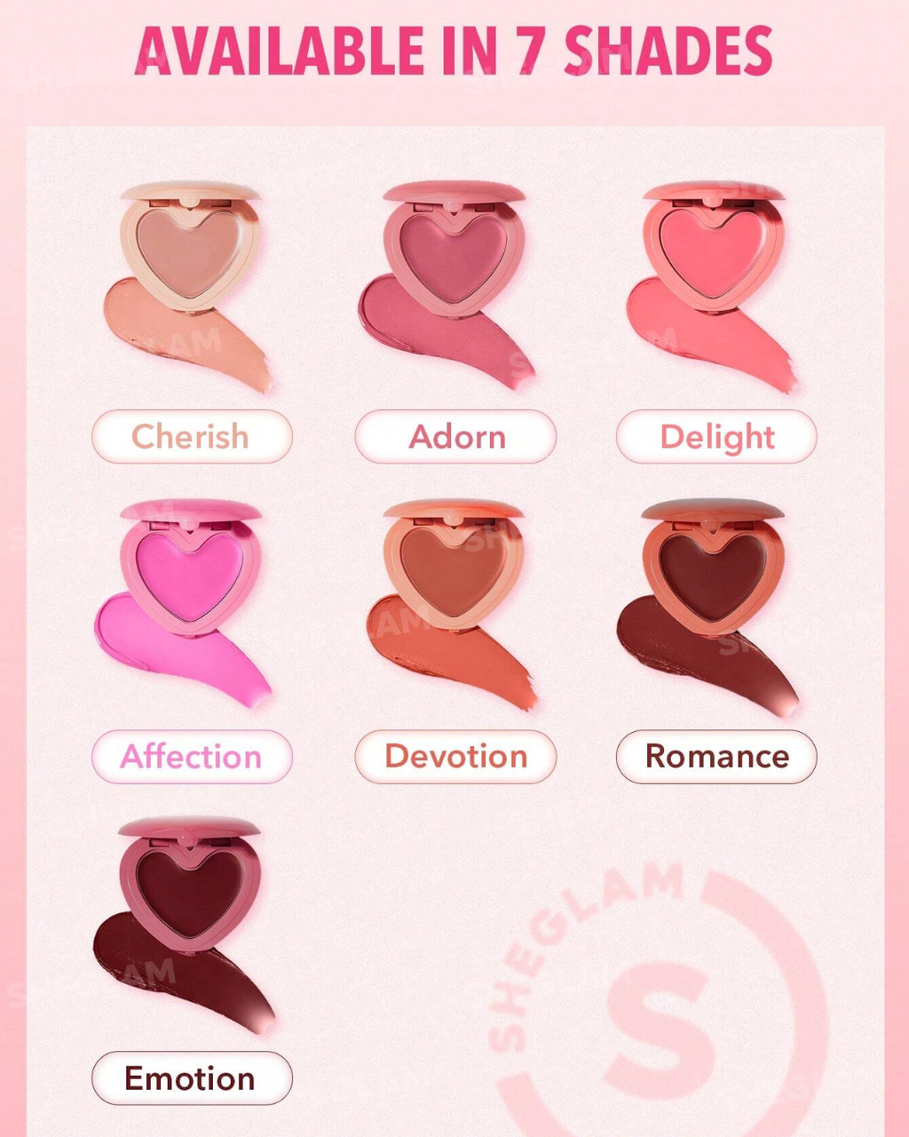 SHEGLAM Playing Cupid Cream Blush
