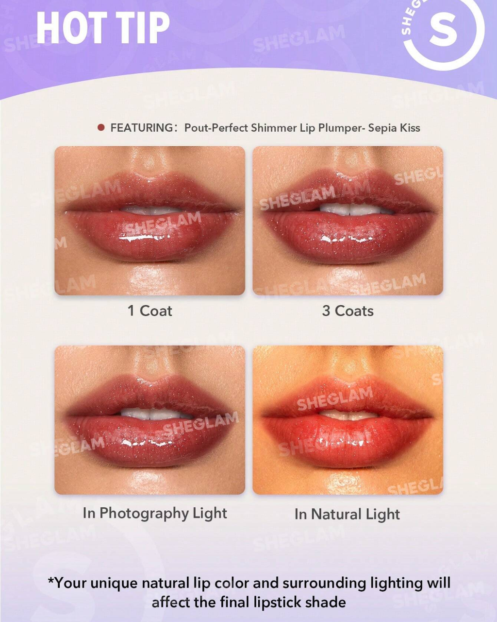 SHEGLAM Pout-Perfect Shimmer Lip Plumper