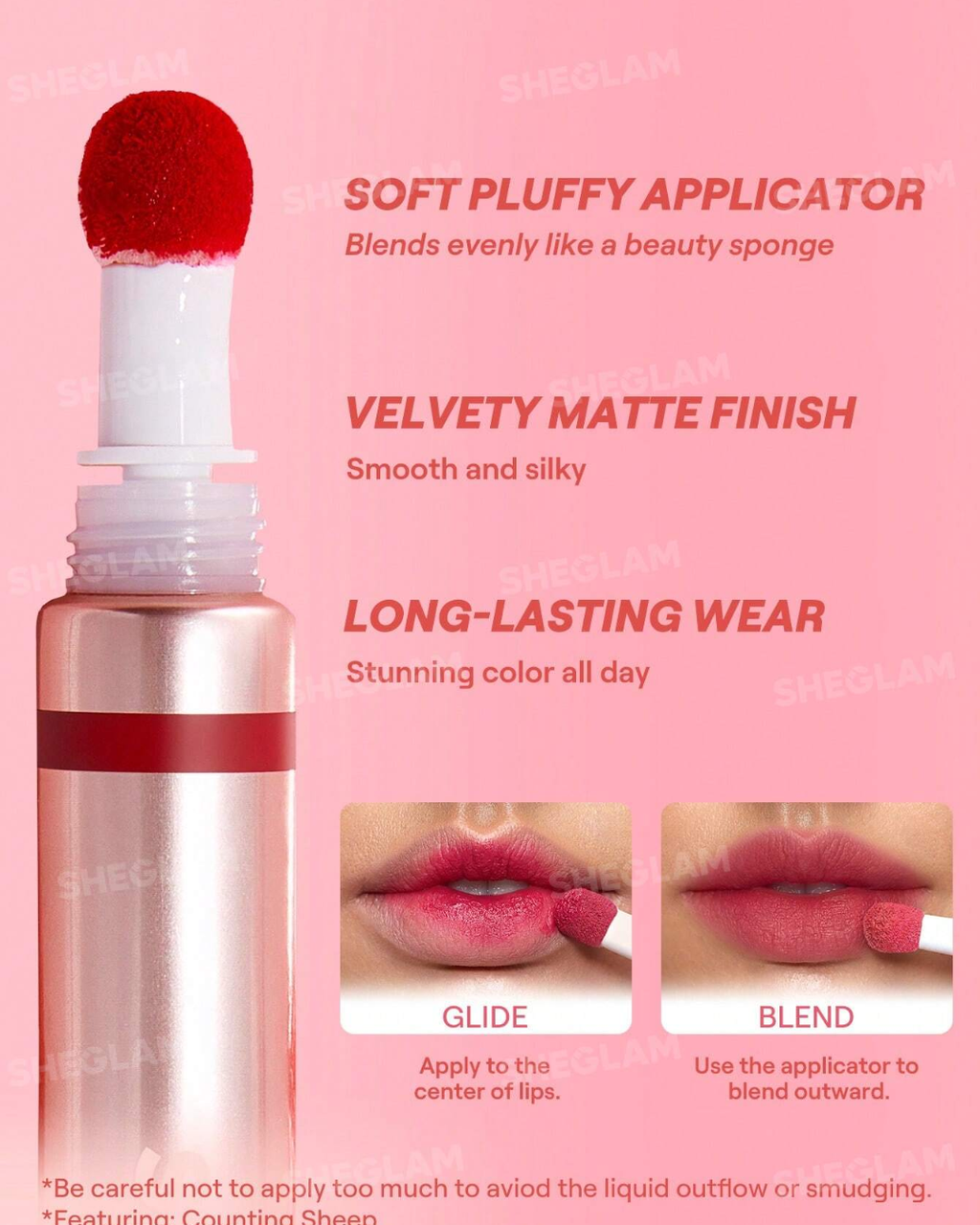 SHEGLAM Pout Pillow Cushion Matte Liquid Lipstick