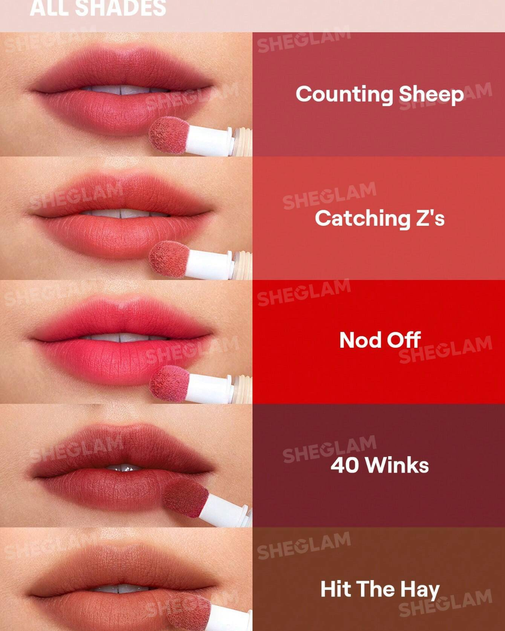 SHEGLAM Pout Pillow Cushion Matte Liquid Lipstick