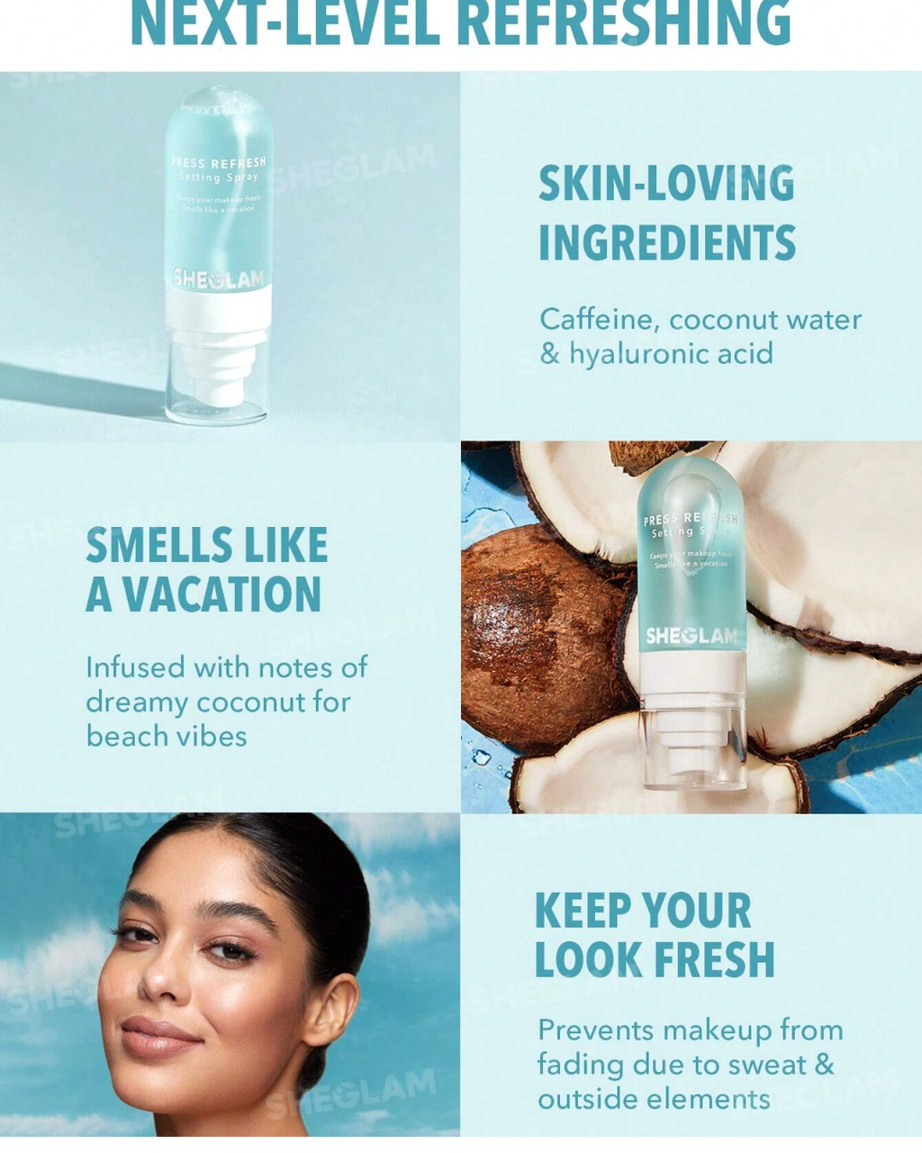 SHEGLAM Press Refresh Setting Spray
