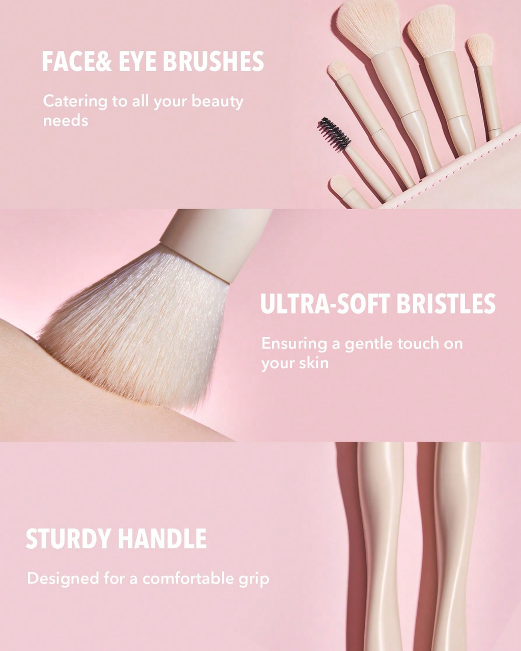 SHEGLAM Pro Core Brush Kit 8 pics