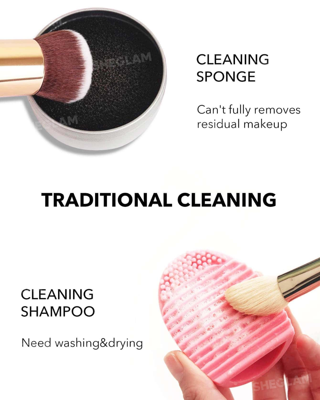 sheglam Quick Refresh Brush Spray Cleaner 32ml