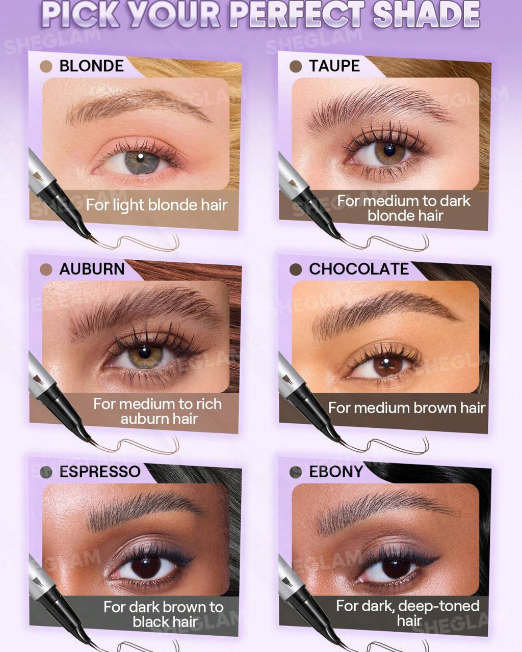 SHEGLAM-Real Flow Laminating Brow Pen