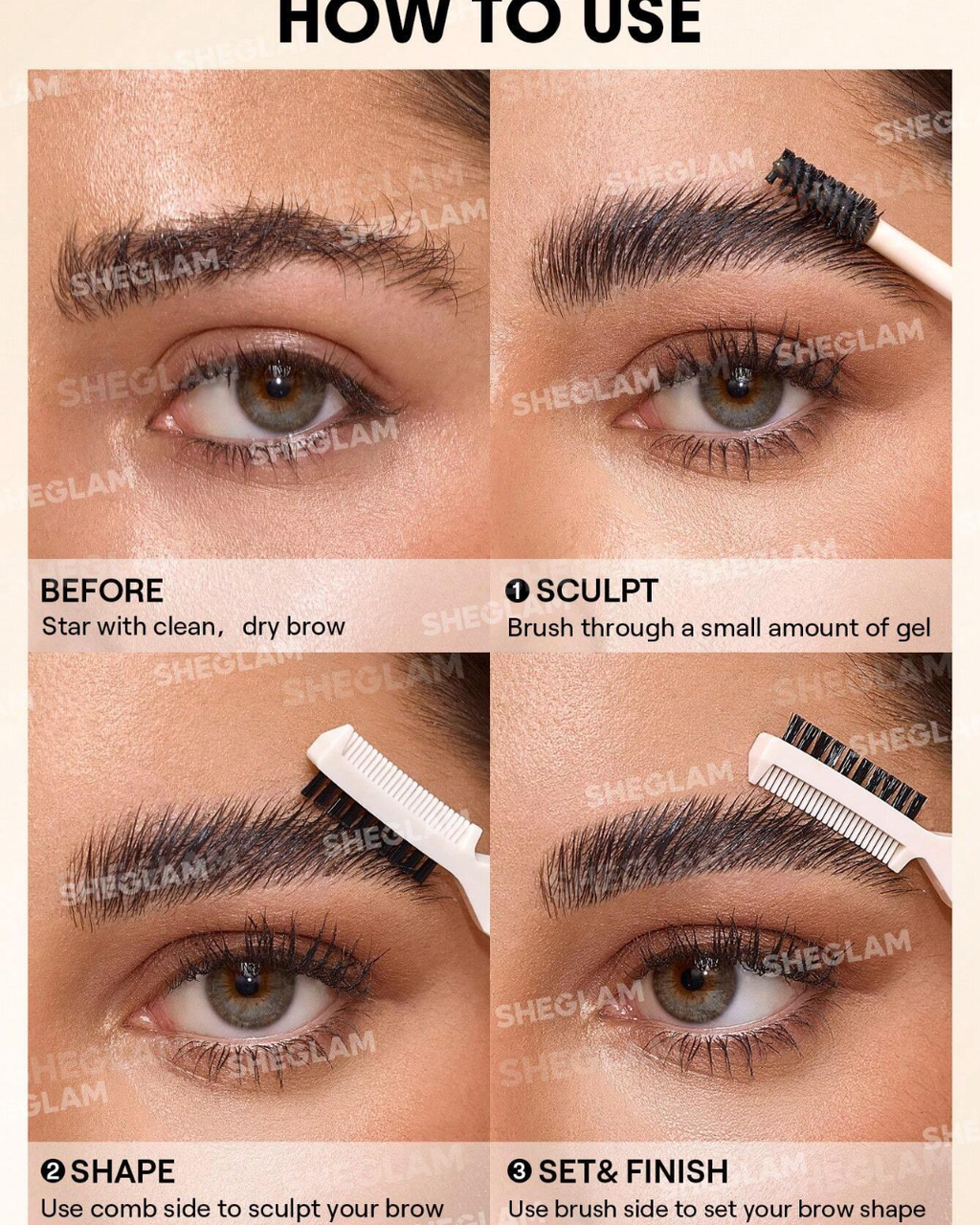 SHEGLAM Save Lt Laminating Brow Gel