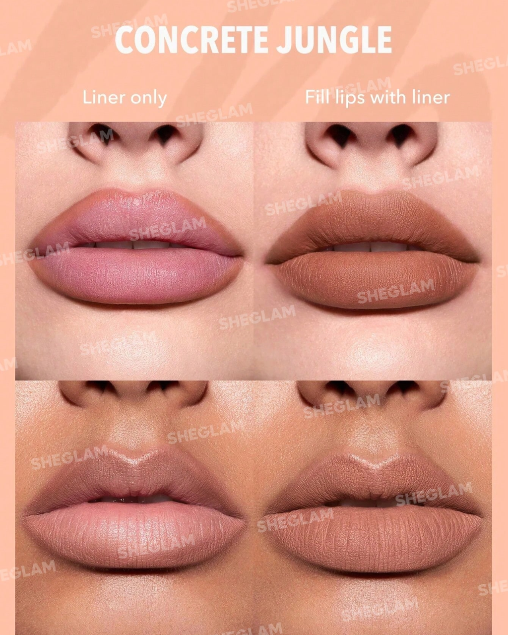 SHEGLAM So Lippy Lip Liner Set