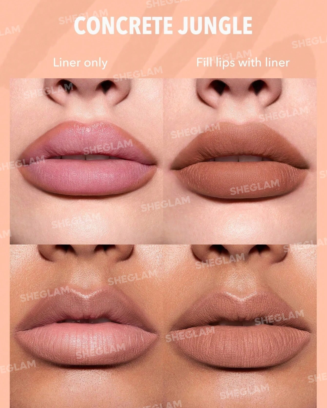 SHEGLAM So Lippy Lip Liner Set