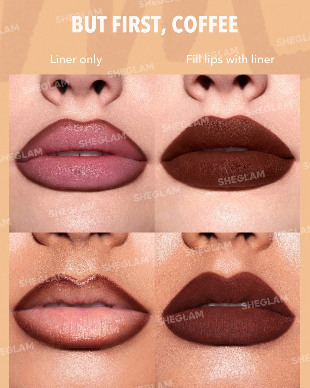 SHEGLAM So Lippy Lip Liner Set