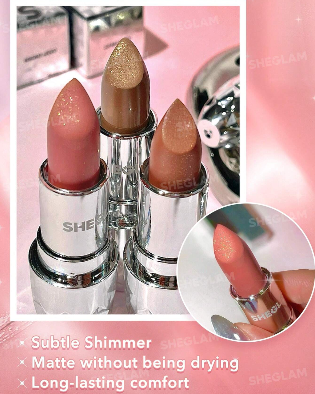 SHEGLAM Starlight Velvet Lipstick