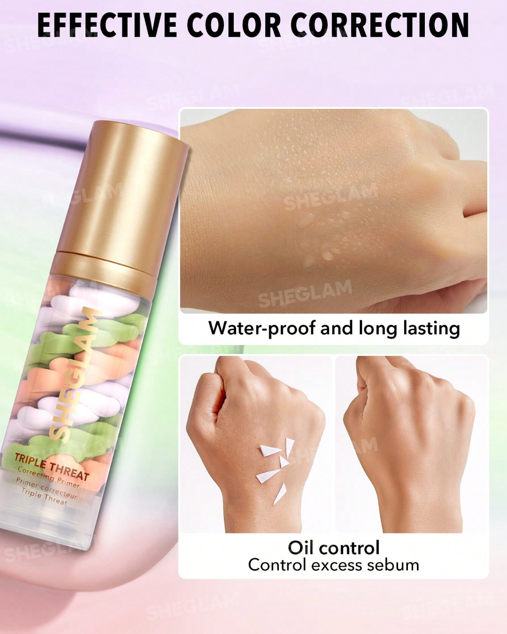SHEGLAM Triple Threat Correcting Primer
