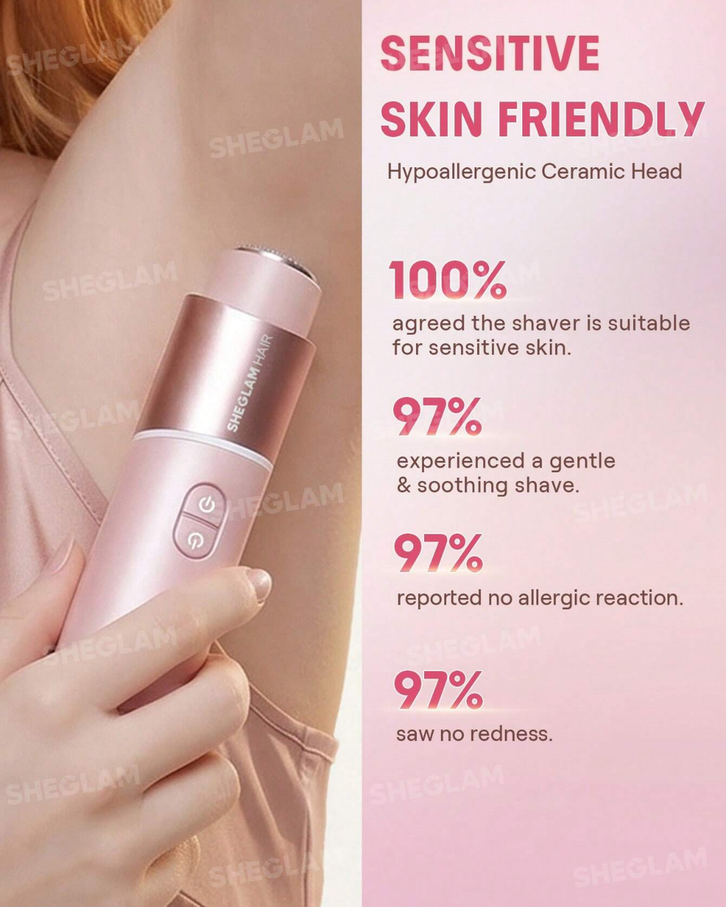 SHEGLAM Smooth Moves Dual-Head Electric Bikini Trimmer