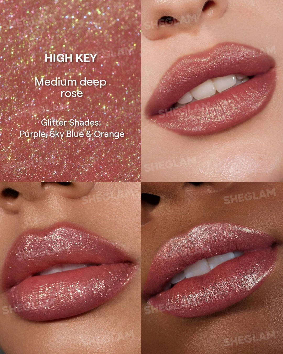 SHEGLAM Stardust Swipe Glitter Liquid Lipstick