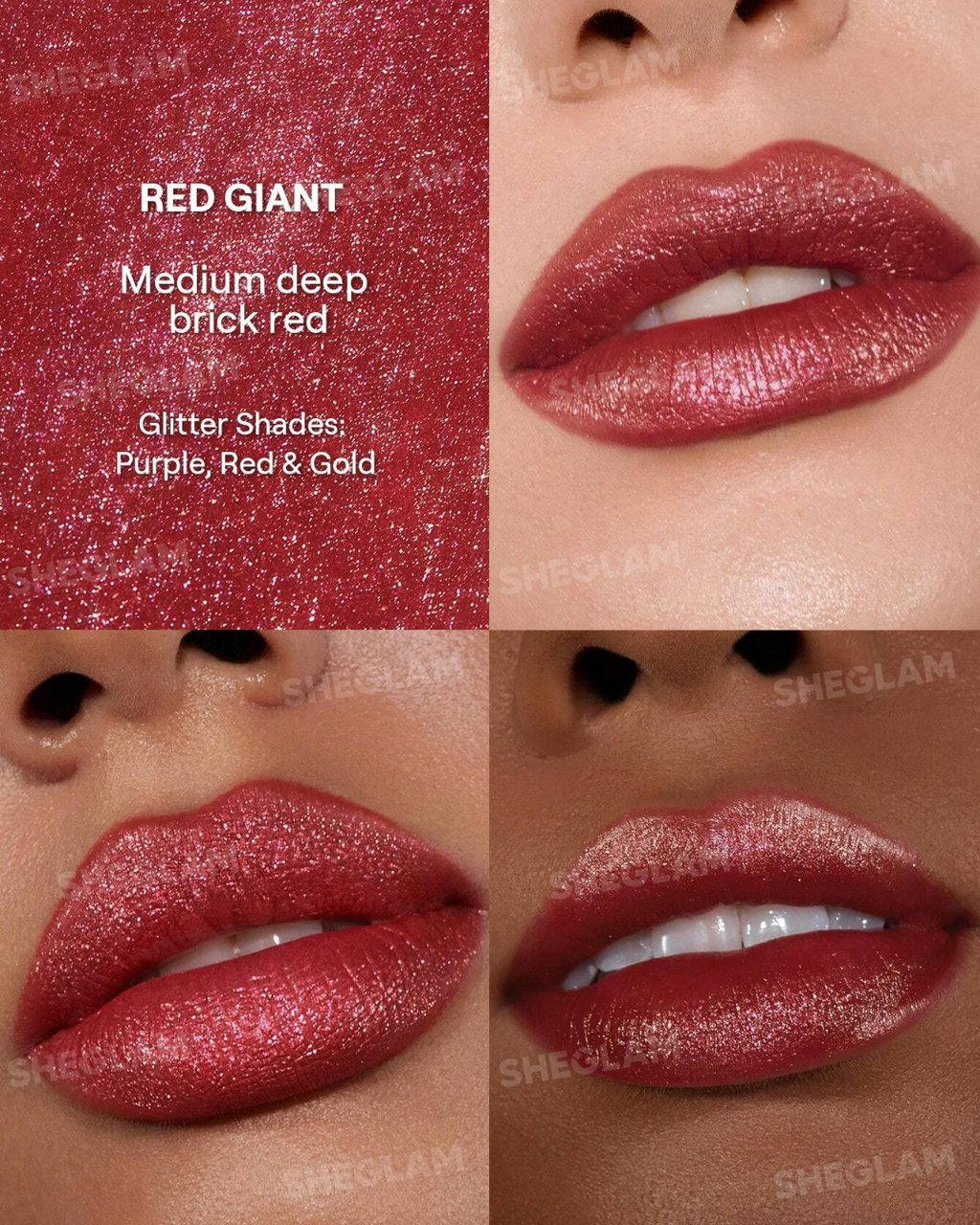 SHEGLAM Stardust Swipe Glitter Liquid Lipstick