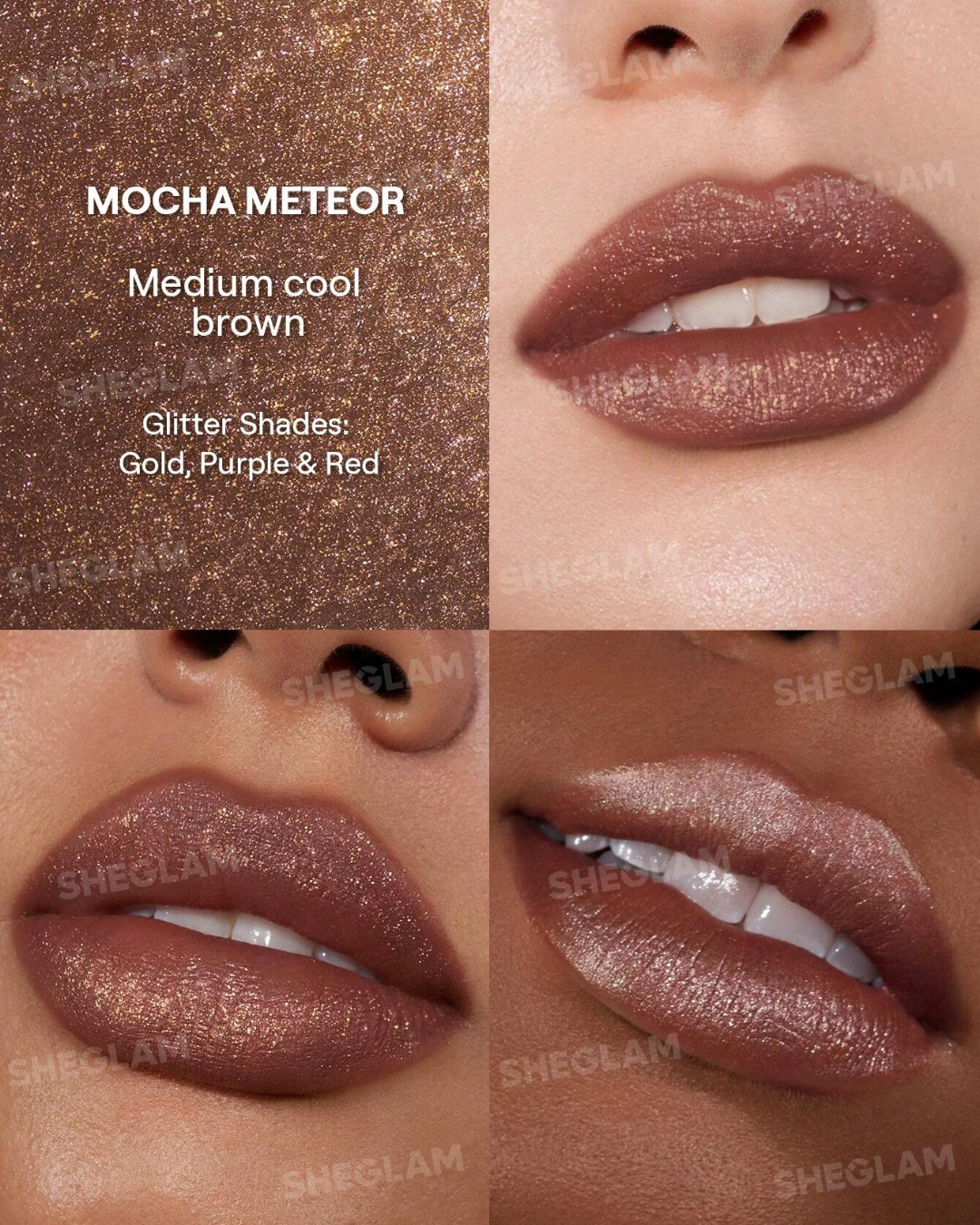 SHEGLAM Stardust Swipe Glitter Liquid Lipstick