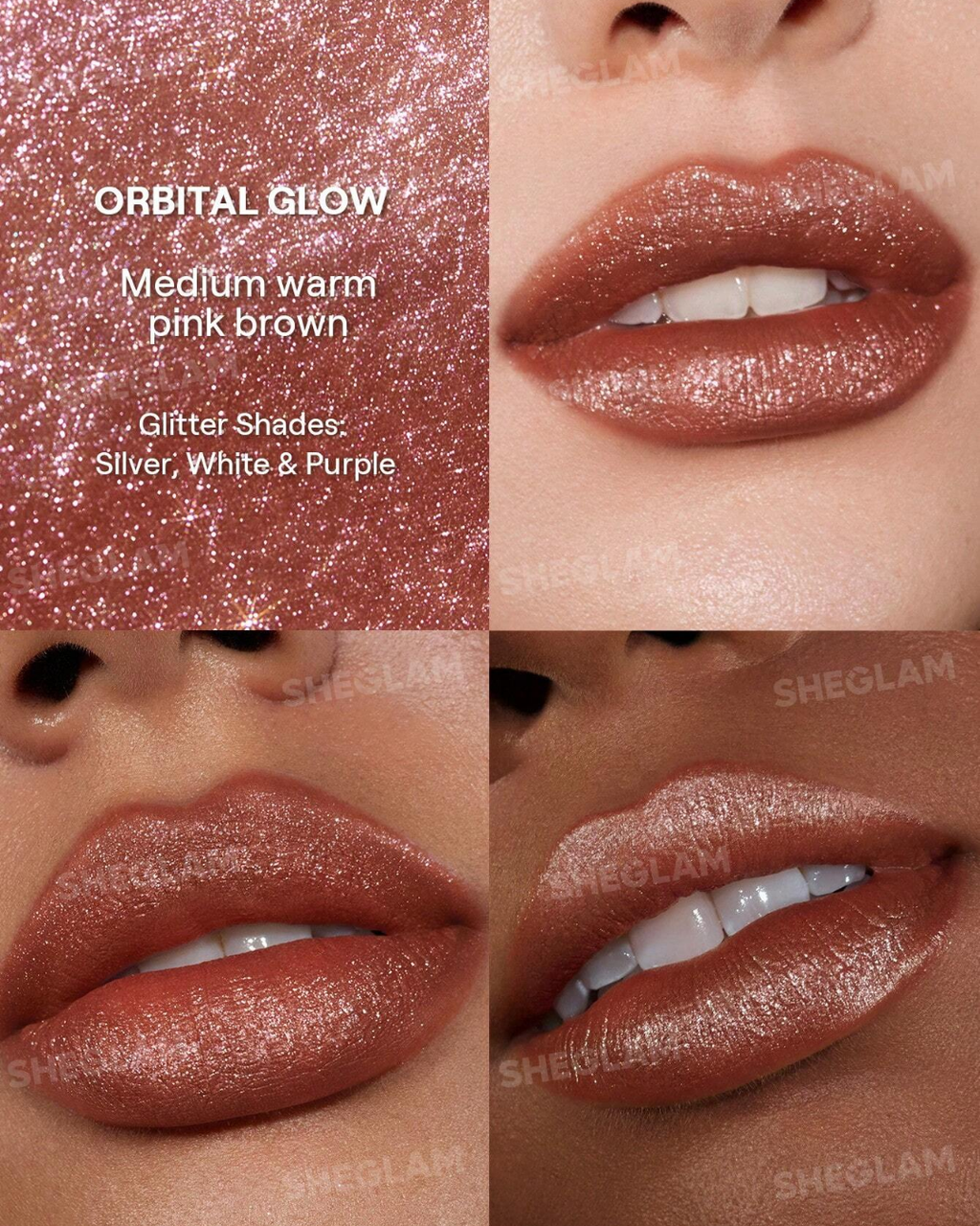SHEGLAM Stardust Swipe Glitter Liquid Lipstick