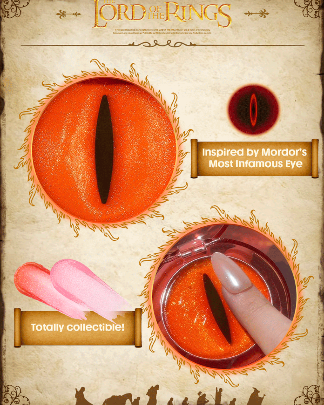THE LORD OF THE RINGS | SHEGLAM Eye Of Sauron™ | Blush
