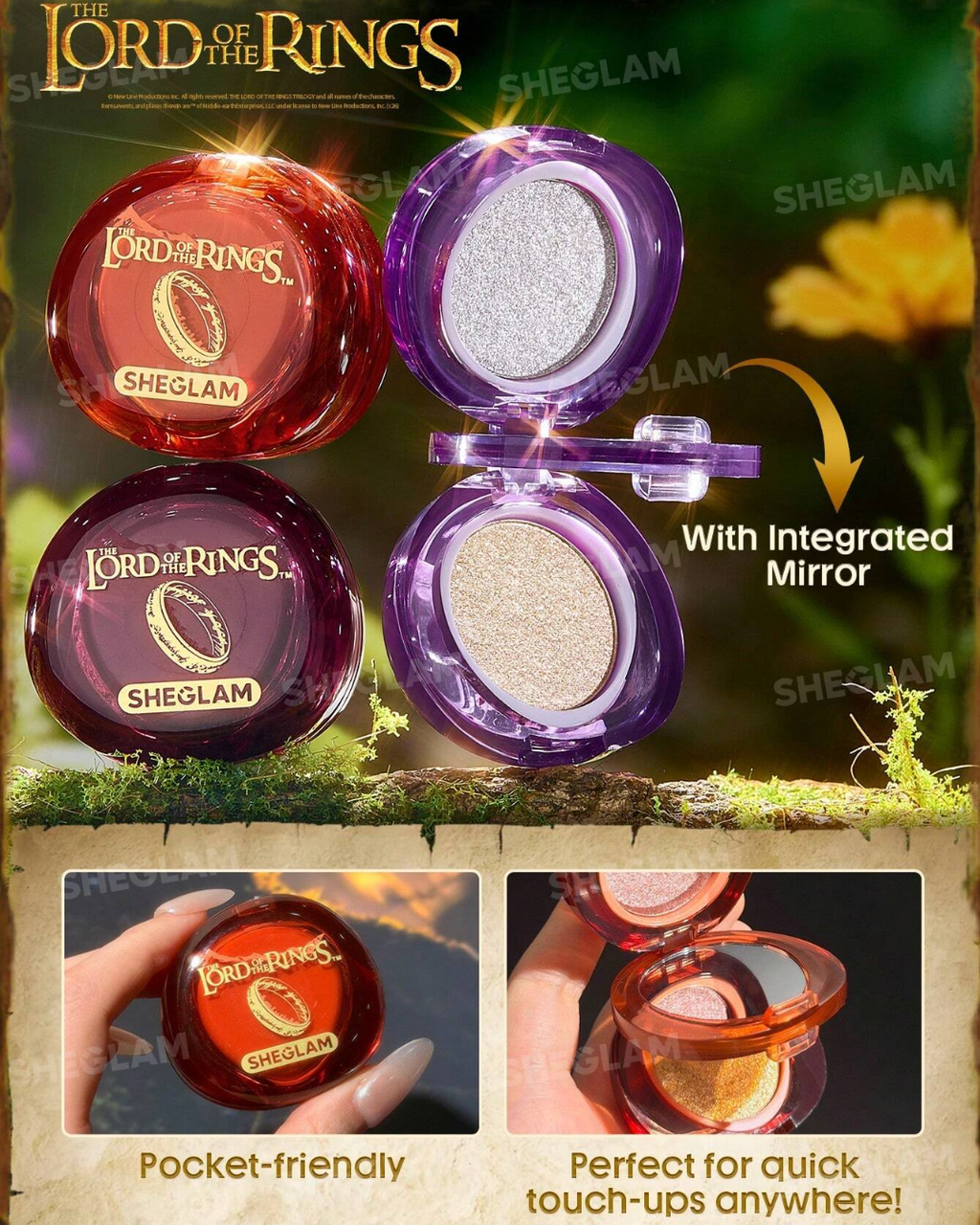THE LORD OF THE RINGS | SHEGLAM Forces Of Fate | Eyeshadow Duo