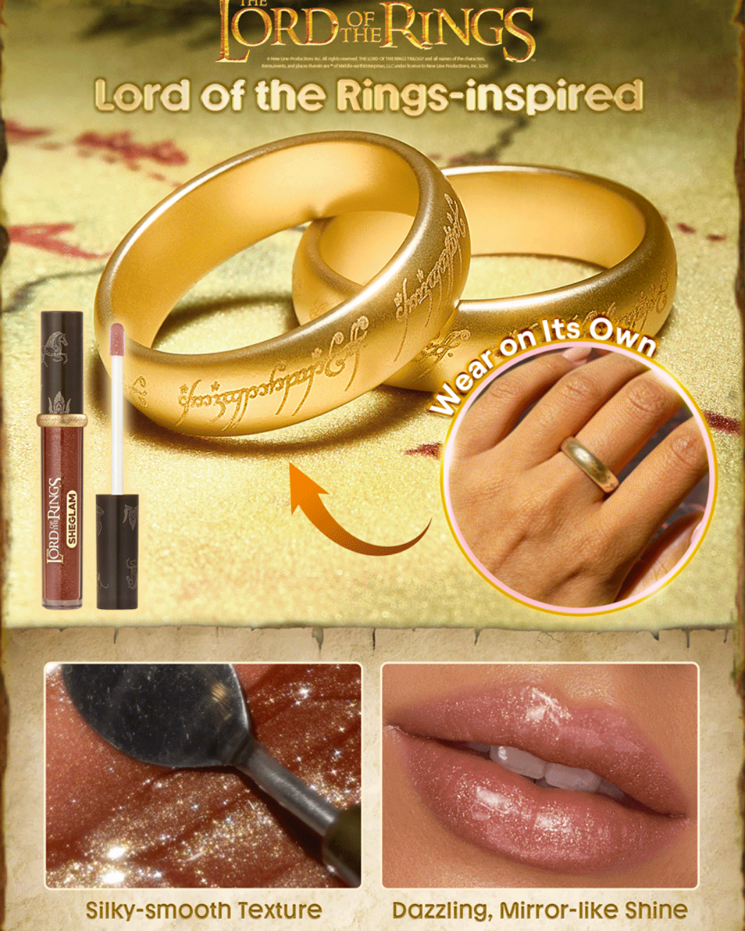 THE LORD OF THE RINGS | SHEGLAM My Preciousss Lip Gloss