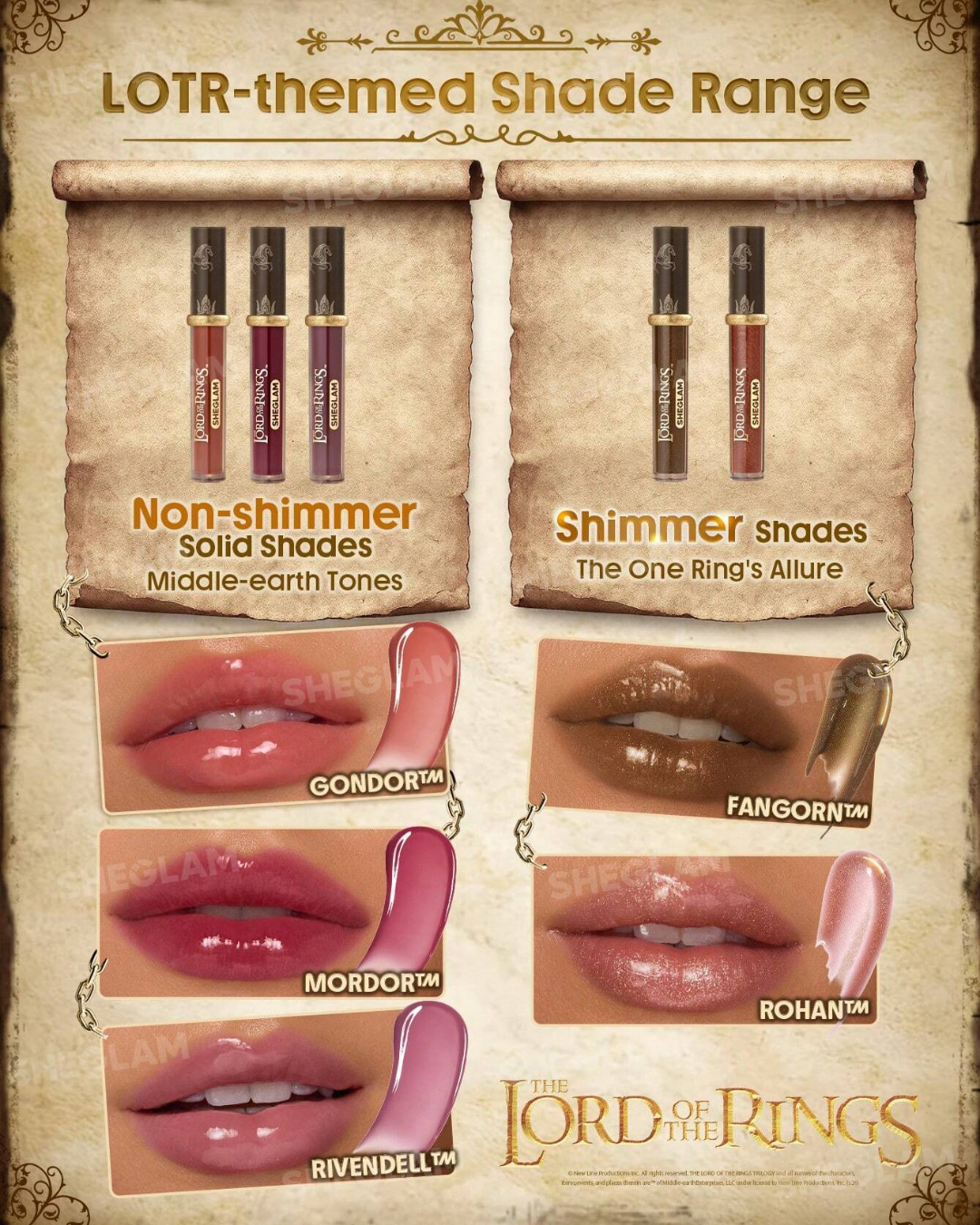 THE LORD OF THE RINGS | SHEGLAM My Preciousss Lip Gloss