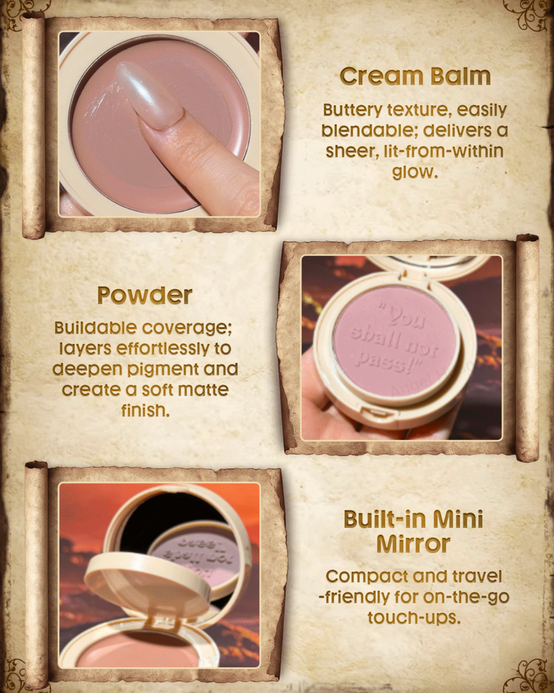 THE LORD OF THE RINGS | SHEGLAM Wizard's Touch | Blush Duo